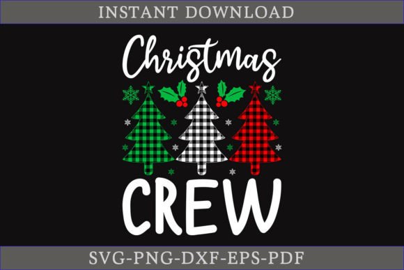 Christmas Crew Holiday Shirt SVG File Review for Embroidery