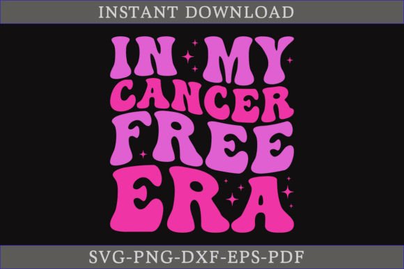 In My Cancer Free Era Retro SVG Cut File: Embroidery Review