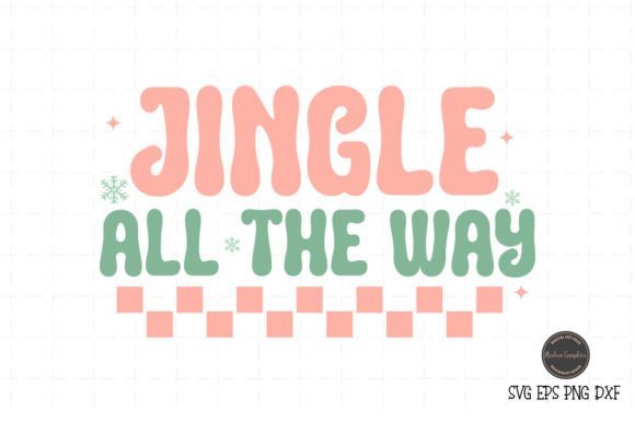 Jingle All the Way - Retro Christmas SVG: A Designer's Take