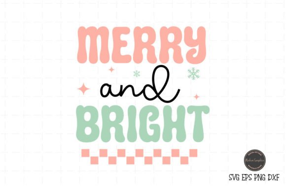 Merry and Bright – Retro Christmas SVG: A Designer’s Review