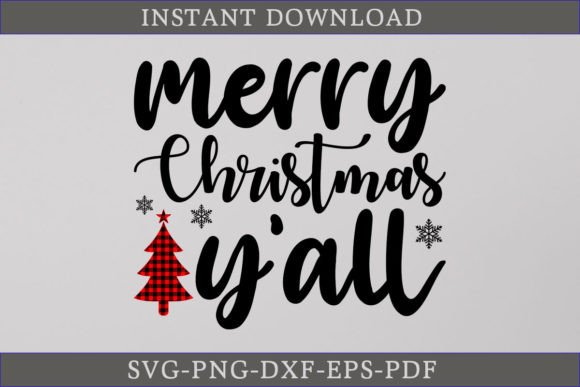 Merry Christmas Y All SVG Cut File: A Designer's Review